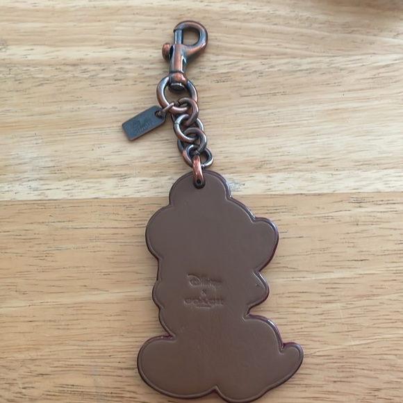 Disney x Coach Mickey Mouse Keychain & Luggage Tag-GUC - Picture 6 of 17